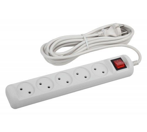 Сетевой фильтр Эра Б0044057 U-5s-5m-2x1