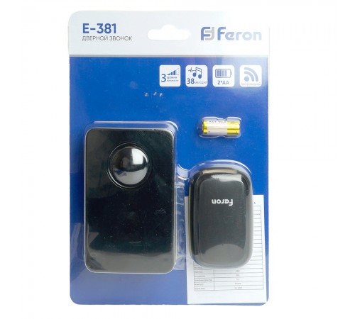 Звонок беспроводной Feron 48921 E-381