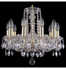 Подвесная люстра Bohemia Ivele Crystal 1402/10/141/G 1402