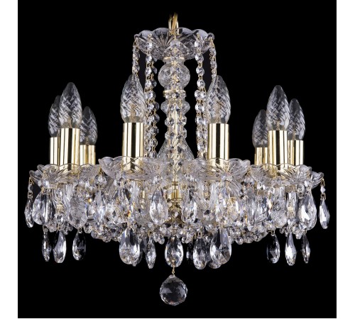 Подвесная люстра Bohemia Ivele Crystal 1402/10/141/G 1402