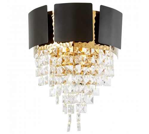 Накладной светильник LUMINA DECO LDW 7045-2 BK+GD MOLINA