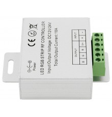 Контроллер-регулятор цвета RGB с пультом ДУ SWG RF-RGB-S-18A-WH1 RF RGB
