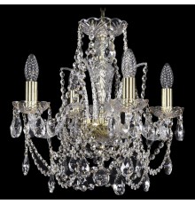 Подвесная люстра Bohemia Ivele Crystal 1411/4/141/G 1411