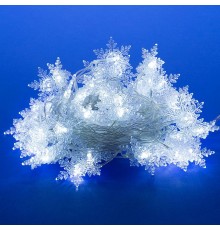 Гирлянда с насадками Снежинки 07930