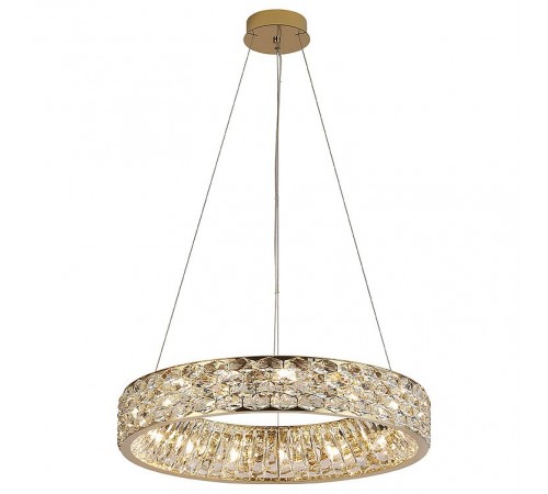 Подвесной светильник Newport 8532/60 C gold polished TIFFANY