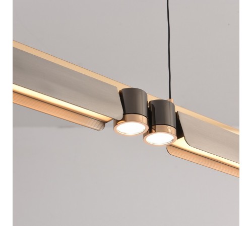 Подвесной светильник iLedex 9309D-1200-2 GR+BK Vision