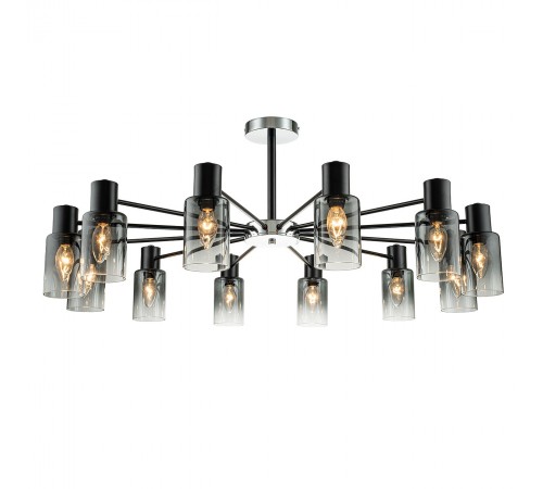 Люстра на штанге Escada 2120/12P Black Diversity