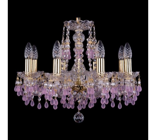 Подвесная люстра Bohemia Ivele Crystal 1410/8/160/G/V7010 1410