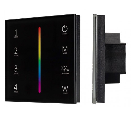 Панель-регулятора цвета RGBW  сенсорный встраиваемый Arlight 033766 SMART