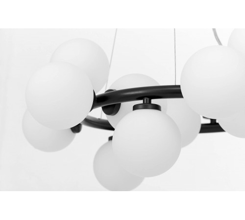 Подвесная люстра LUMINA DECO LDP 6033-15 BK MARSIADA