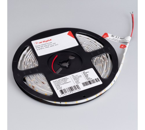 Лента светодиодная Arlight 055407 RTW-SE-A60-8mm