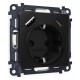 Розетка с заземлением и 2хUSB type A и C, без рамки Ambrella Volt MA810010 Quant