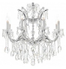 Подвесная люстра iLamp 6071-8 CR+CL Diamond