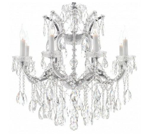 Подвесная люстра iLamp 6071-8 CR+CL Diamond