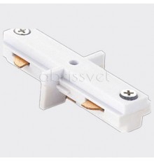 Соединитель линейный для треков Italline WSO 78 white WSO