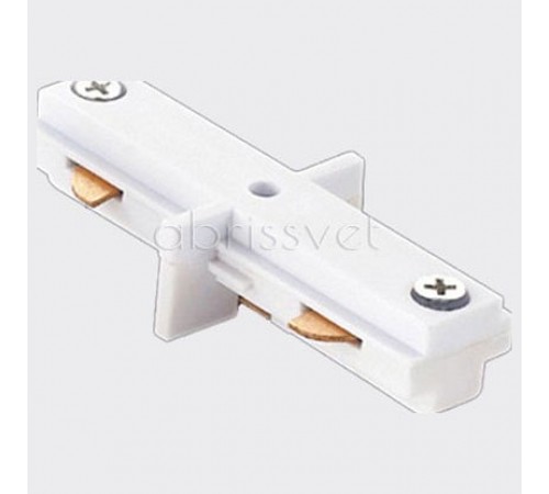Соединитель линейный для треков Italline WSO 78 white WSO