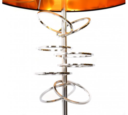 Торшер LUMINA DECO LDF 5530 CHR+BK Milari