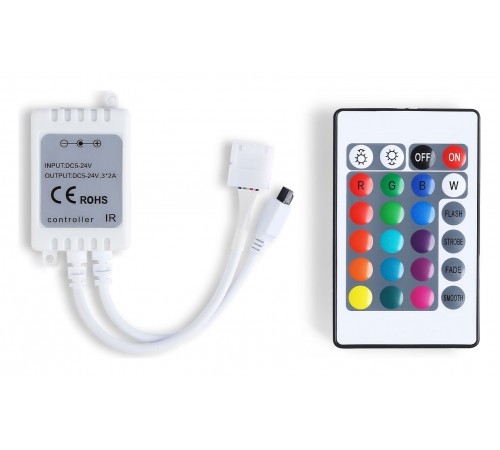 Контроллер-регулятор цвета RGB с пультом ДУ Ambrella Light GS11201 GS