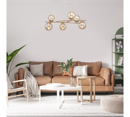 Подвесная люстра Escada 1119/6S Gold Balance