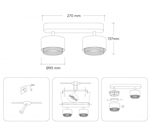 Спот Ambrella Light TN71288 TN