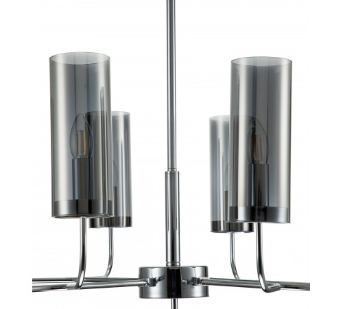 Люстра на штанге Indigo 13014/8R Chrome Balletto