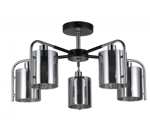 Люстра на штанге Escada 671/5P Chrome Elegant