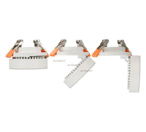 Встраиваемый светильник на штанге Arlight 025450 LGD-MONA-BUILT-R100-12W Warm3000 (WH, 24 deg)