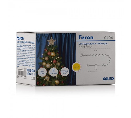 Гирлянда Нить CL04 32302