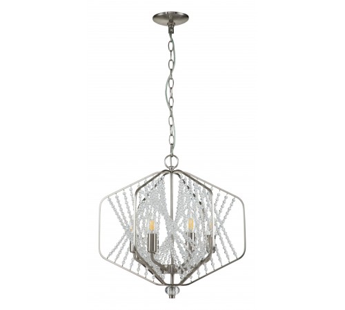 Подвесная люстра Indigo 12004/6P Nickel Ballo