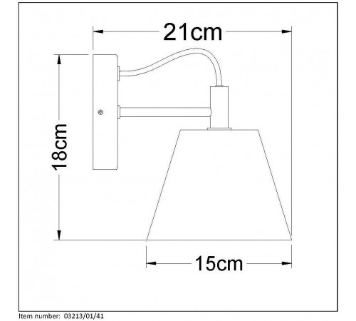 Бра Lucide 03213/01/41 Possio