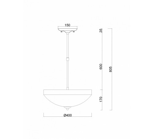 Светильник на штанге MyFar MR1526-4C Ceiling