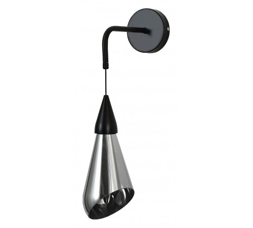 Бра Indigo 11049/1W Black Riflesso