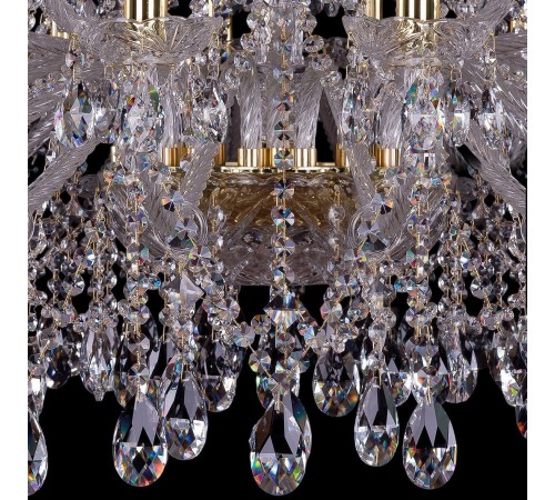 Подвесная люстра Bohemia Ivele Crystal 1413/20+10/400/G 1413