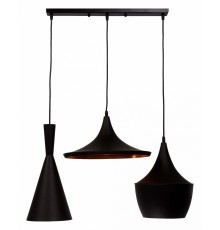 Подвесной светильник LUMINA DECO LDP 7712-3 PR BK Foggi