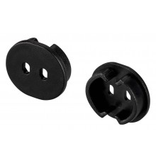 Набор заглушек для профиля с отверстием Arlight 039302 ARH