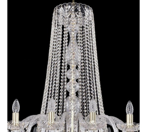Подвесная люстра Bohemia Ivele Crystal 1402/20/460/h-115/G 1402
