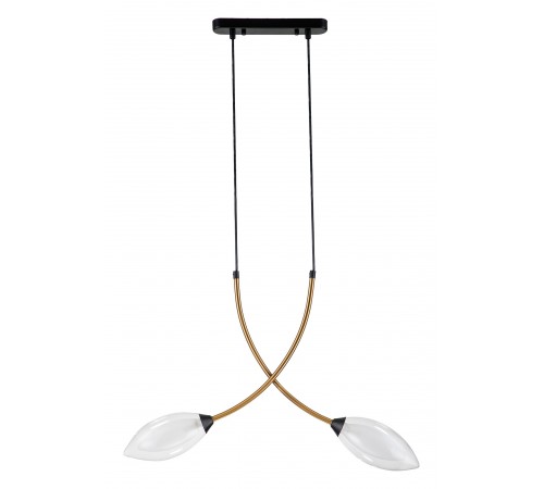 Подвесной светильник Indigo 13001/2P Black Fiore