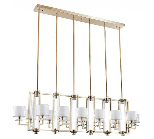 Люстра на штанге Newport 4408+6/S gold 4400