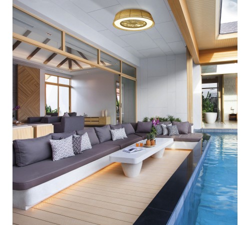 Светильник с вентилятором Mantra (люстры-вентиляторы) 8225 Indonesia