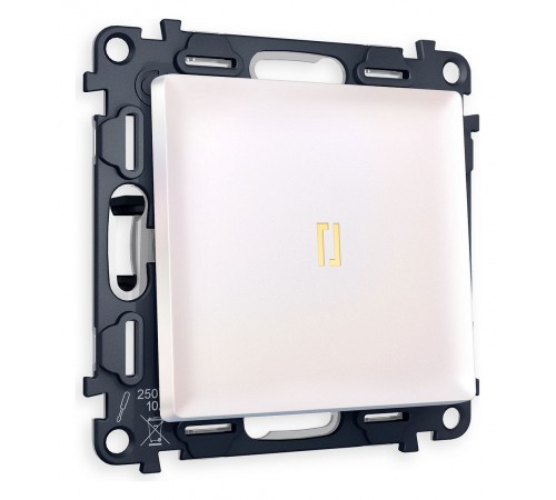 Выключатель проходной одноклавишный с подсветкой Ambrella Volt MA202030 Quant