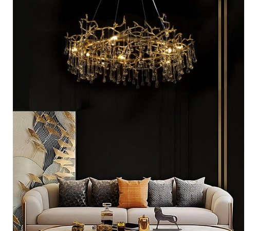 Подвесная люстра Loft it 10068/800 GD Bijout