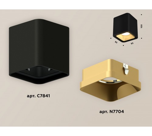 Накладной светильник Ambrella Light XS7841004 XS