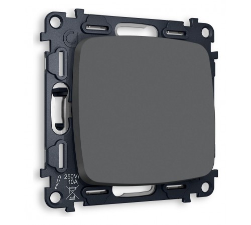 Выключатель проходной одноклавишный без рамки Ambrella Volt MO901020 Quant