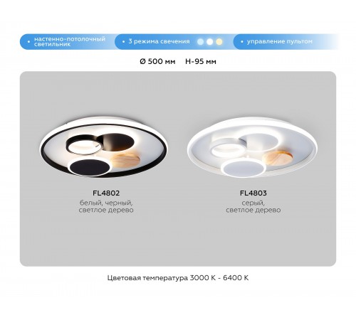 Накладной светильник Ambrella Light FL4803 FL