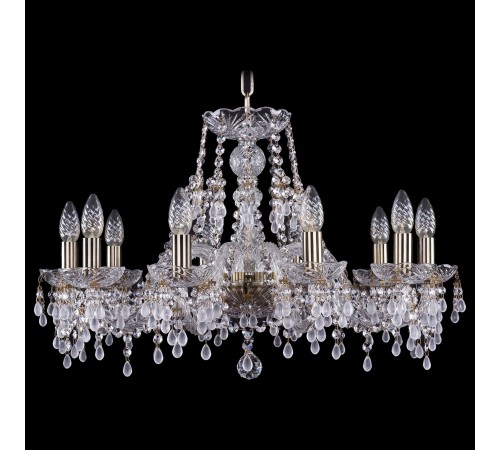 Подвесная люстра Bohemia Ivele Crystal 1410/10/240/Pa/V0300 1410
