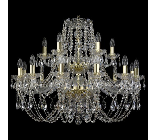 Подвесная люстра Bohemia Art Classic 11.21.12+6.300.2d.Gd.Sp 11.21