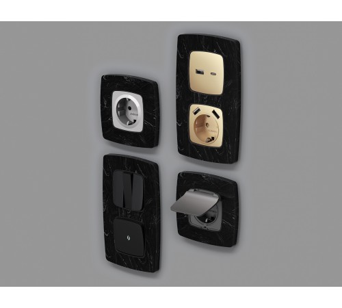 Рамка на 3 поста Ambrella Volt OF940703 Opera