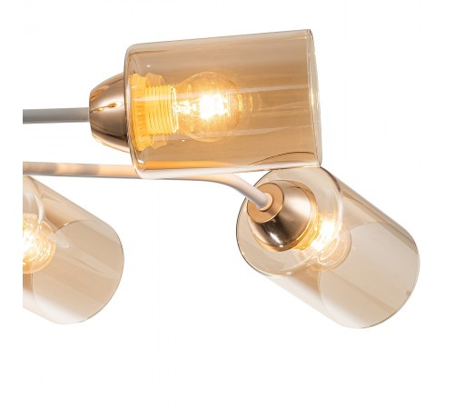 Люстра на штанге Escada 1131/6P White/Gold Vertigo