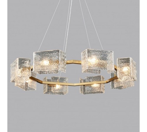 Подвесная люстра iLamp 2078-D890 BR Dallas