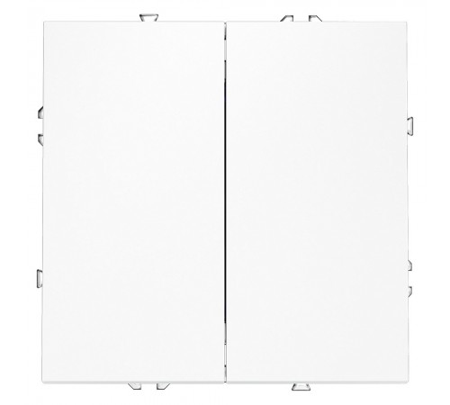 Выключатель двухклавишный без рамки Voltum VLS020102 S70